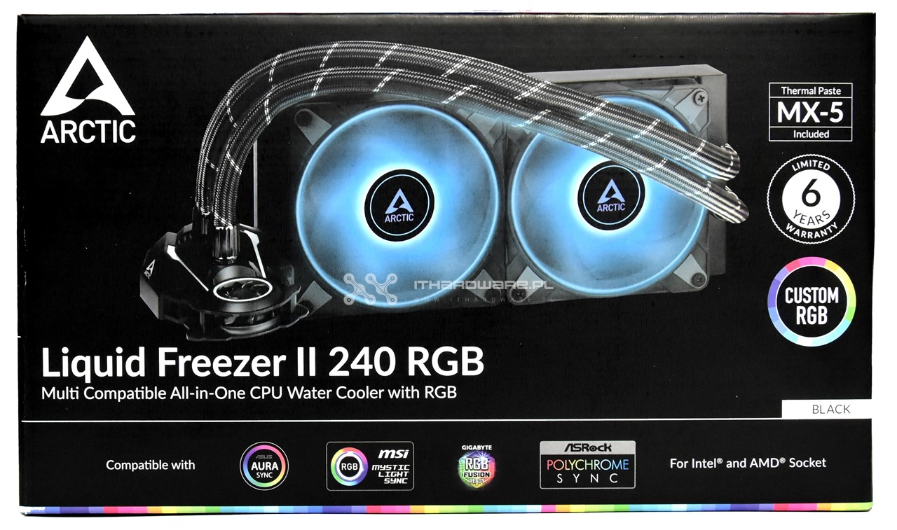 Arctic Liquid Freezer II 240 RGB - test, recenzja, review